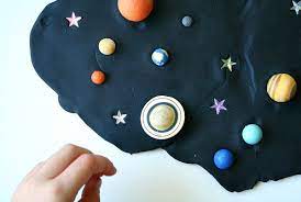 Outer Space Play Dough Invitation Fantastic Fun Learning