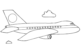 Ucak Boyama Sayfasi Okuloncesitr Preschool