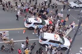 A viral video is a video that becomes popular through the process of internet sharing. Police Protest Supercut Videos Go Viral The New York Times