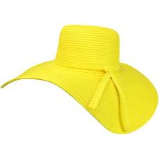 Yellow Crushable Wide Brimmed Floppy Hat 30 Liked On Polyvore Featuring Accessories Hats Floppy Yell Wide Brimmed Wide Brim Straw Hat Wide Brim Sun Hat