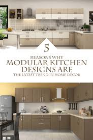 It packs maximum storage and worktop space into minimum square footage. 5 Reasons Why Modular Kitchen Designs Are The Latest Trend In Home Decor Kitchen Design Kitchen Room Design Kitchen Modular