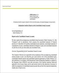 Template For Audit Report 1 Templates Example Templates Example Internal Audit Report Template Business Template