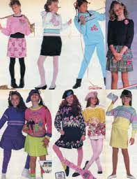 1980s Children S Fashion Part Of Our Eighties Fashions Section 80s Girl Fashion 80s Fashion Kids 1980s Kids Fashion