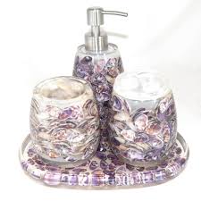 Buy glass bathroom accessory sets and get the best deals at the lowest prices on ebay! Glass Bathroom Accessories Sets Williesbrewn Design Ideas From Stunning Bathroom Accessory Sets Collections Pictures