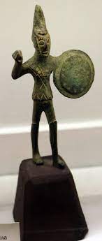 File:Archeologico, bronzetti etruschi, guerriero o marte (laran) 01.JPG -  Wikimedia Commons