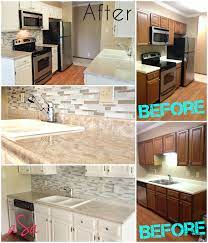 Before And After 300 Kitchen Transformation Backsplash Tile 174 Paint Painting Kitchen Tiles Traditional Kitchen Backsplash Kitchen Backsplash Tile Designs