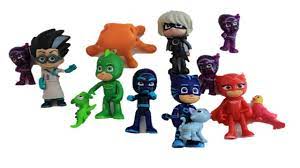 فتح كل شخصيات أبطال بلباس النوم المقنعون الصغارتعلم الألوان بالعربية unboxing pj maskes toys youtube