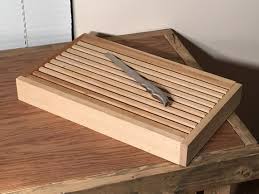 A wide variety of wooden bread cutting board options are available to you, such as material, feature, and commercial buyer. Bread Cutting Board With Crumb Catcher Optional Breadknife Etsy