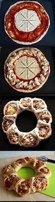 Couronne Pizza Cuisine Et Boissons Recettes De Cuisine Idee Recette