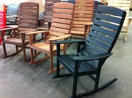 Casual Rocker Hand Made In North Carolina Lilyjack Creations Family Operated Woodcrafters Cypress Wood Outdoor Chairs Rocking Chair