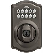 Rated 2.50 out of 5. Schlage Be365 Cam Camelot Electronic Keypad Single Cylinder Deadbolt Overstock 16082575