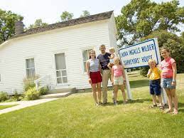 During the course of laura ingalls wilder's life, she traveled through several states, including wisconsin, kansas, minnesota, iowa, south dakota at this location, visitors will have the opportunity to see and experience laura's homes, the historic farmhouse and the rock house on rocky ridge. Laura Ingalls Wilder Historic Homes Travel South Dakota