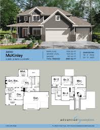 2 Story Traditional House Plan Mckinley Craftsman House Plans Traditional House Plans Dream House Plans