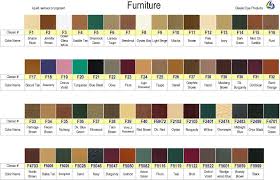 Leather Furniture Dye Color Chart Discount Furniture