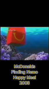 Finding Nemo McDonald's Happy Meal Toy Collection (2003)