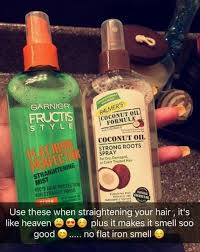 According to several celebrated hair experts, argan oil is the best to put on your precious tresses right before the hair straightening session. Adorable Hair Straightening Combo 10 Hair Products Straightening Natural Hair Straightening Curly Hair