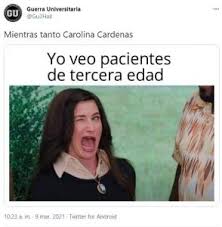 Ya estamos pensando en una vacuna especial para políticos. Memes Politologa Carolina Cardenas Quien Se Salto Vacunacion Canal 1