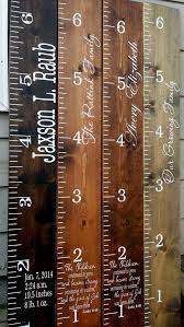 wooden height chart childrens growth chart giant wooden