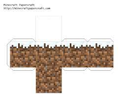 Papercraft Grass Block With Snow On It Minecraft Templates Minecraft Printables Minecraft Blocks