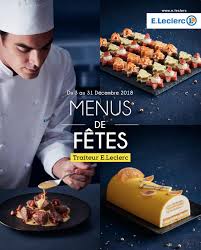 Calameo Menus De Fetes Traiteur E Leclerc