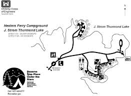 The campground is also a short mile from the dorn sportfishing facility. Savannah District About Divisions And Offices Operations Division J Strom Thurmond Dam And Lake Plan A Visit Camping Camping Information Hester S Ferry Camping