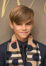Model 13 Year Old Romeo Already Works With Fashion Giant Burberry Boy Haircuts Long Boys Long Hairstyles Boys Haircuts