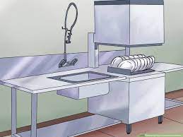To be supplied with piped hot and cold running water or tempered running water at a minimum temperature of 38oc. 5 Ways To Set Up A Commercial Kitchen Wikihow