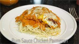 Normally i just heat up a grocery store brand of marinara sauce before mixing it with the cooked she had shared a great ina garten recipe for vodka sauce with me, which we had made once at her house, and i wanted to replicate it. Vodka Sauce Chicken Parmesan W Angel Hair Pasta Quick Easy Quana S Kitchen Youtube