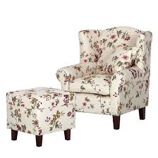 This exclusive ottoman with a plywood frame will perfectly complement any modern interior thanks to. Floral Armchairs Ideas On Foter