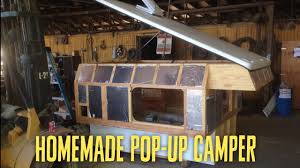 Homemade Pop Up Truck Camper Youtube