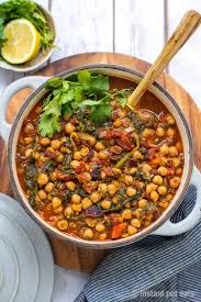Pour in the tomatoes and stock and give everything a good stir. Moroccan Style Instant Pot Chickpea Stew