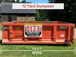 But, just how big is this dumpster? Wausau Rent A Dumpster
