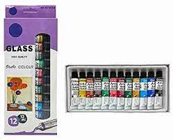 Glass Colour Set Of 12 Shades