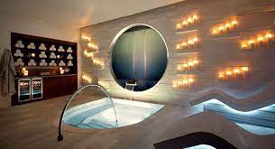 Guests Can Indulge In A Number Of Unique Treatments At The Spa Zen Bathroom Las Vegas Spa Vdara Hotel Las Vegas