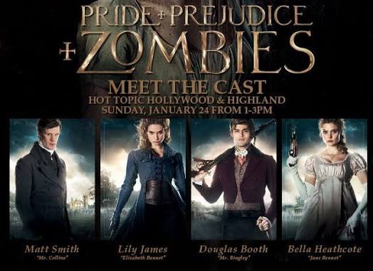 Meet the Cast of Pride and Prejudice and Zombies, LA — Average Socialite