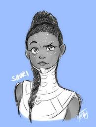 Shuri is the definition of an independent woman! She's smart, beautiful,  and thinks for herself! I lov…