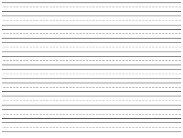 Writing paper 1st grade (3 line notebook for kids ) dotted lined sheets back to work. Lined Paper For First Grade Lined Writing Paper For First Grade Writing 1st Grade Writing Worksheets Writing Worksheets Handwriting Practice Worksheets