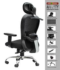 With the lowest prices online, cheap shipping rates and local collection options. Apex Chairs Affinity Hanger Hb Revolving Office Chair Study Chair Boss Chair Buy Online In Luxembourg At Luxembourg Desertcart Com Productid 81255359