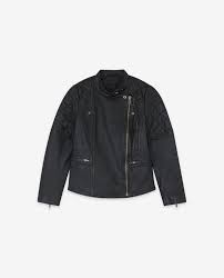 Leather Jacket Noir Dablique Jackets Leather Jacket Women Wear