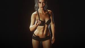 The witcher 3 female characters digital wallpaper, digital art. Modder Showed How To Make The Best Version Of Ciri In Cyberpunk 2077