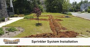 Installing an underground sprinkler system requires some work, but it makes watering the yard as simple as flipping a switch. Mechanicsville Virginia Irrigation