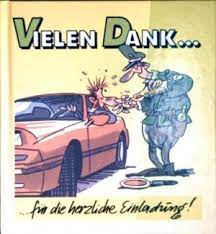 Vielen Dank Fur Die Herzliche Einladung Cartoon Peter Butschkow Buch Gebraucht Kaufen A02ccosz01zzg