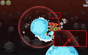 Pig bang and cold cuts. Level 3 22 Danger Zone Angry Birds Space Game Guide Gamepressure Com
