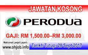 Mulai dari info lowongan kerja bumn, instansi kementerian atau lembaga, rumah sakit dan sektor swasta. Jawatan Kosong Perodua Manufacturing 28 September 2017 Jawatan Kosong Kerajaan Swasta Terkini Malaysia 2021 2022