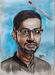 First drawing of 2024, in watercolor