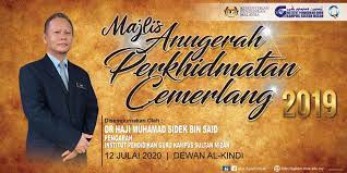 Majlis anugerah perkhidmatan cemerlang 2019 ppd kota kinabalu. Apc Ipgksm Majlis Institut Pendidikan Guru Kpm Rasmi Facebook