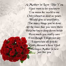 Personalised Coaster Mother In Law Poem Red Roses Design Free Gift Box Mother Poems Personalized Coasters Poems