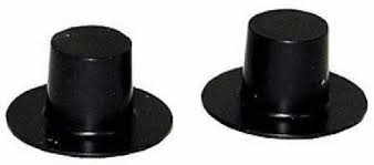 1 Miniature Black Acrylic Top Hats Pkg Of 288 11 98 Snowman Hat Doll Making Patterns Arts And Crafts Supplies