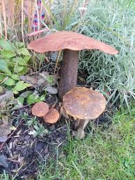 4 Pilze Ganzjahres Gartendeko Rost Metall Ebay Garten Deko Gartendeko Rost Schweissen Kunstprojekte