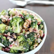 Creamy Broccoli Salad Recipe Yummy Healthy Easy